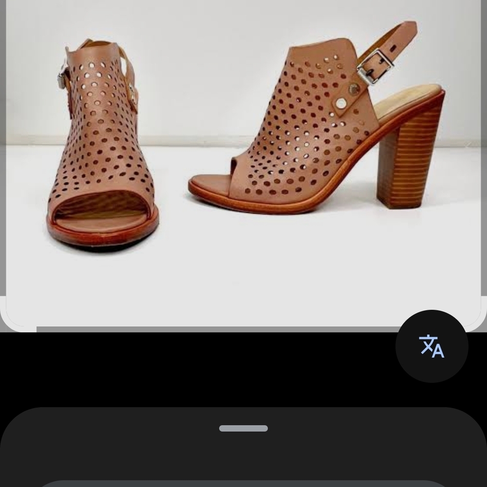 Rag & Bone‎ Tan Heeled Slingback Sandals
